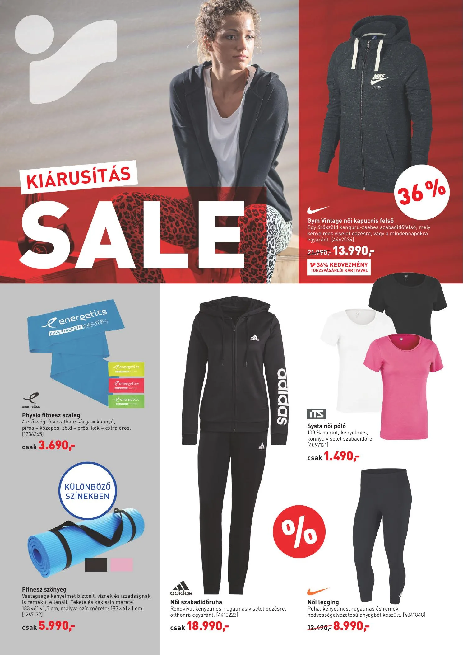 Intersport akciós újság 01.06–01.11 – 4. oldal