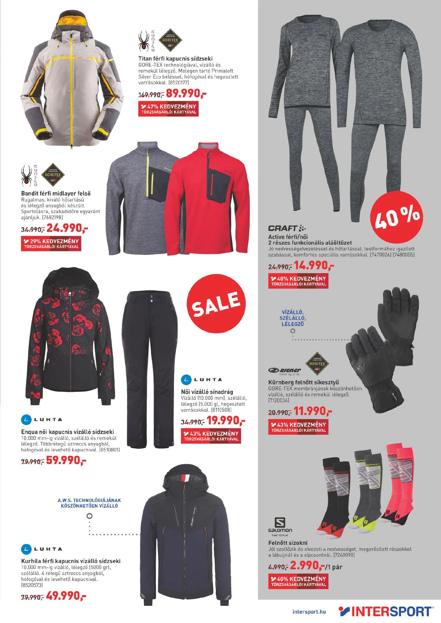Intersport akciós újság 01.06–01.11 – 7. oldal