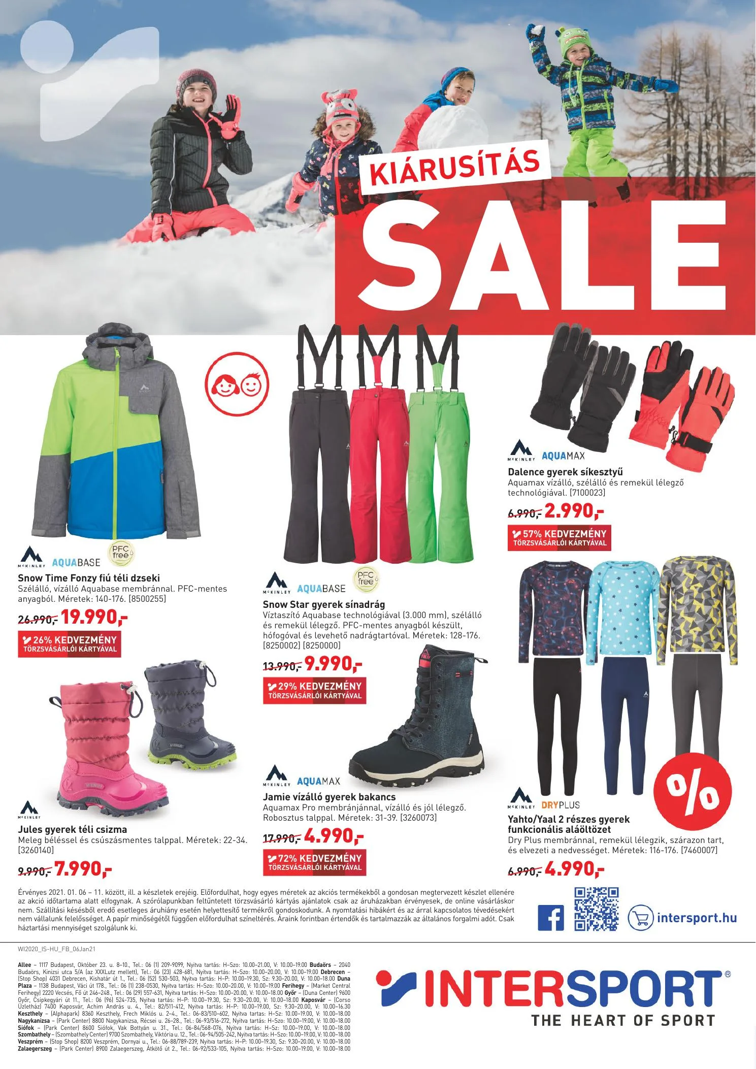 Intersport akciós újság 01.06–01.11 – 8. oldal
