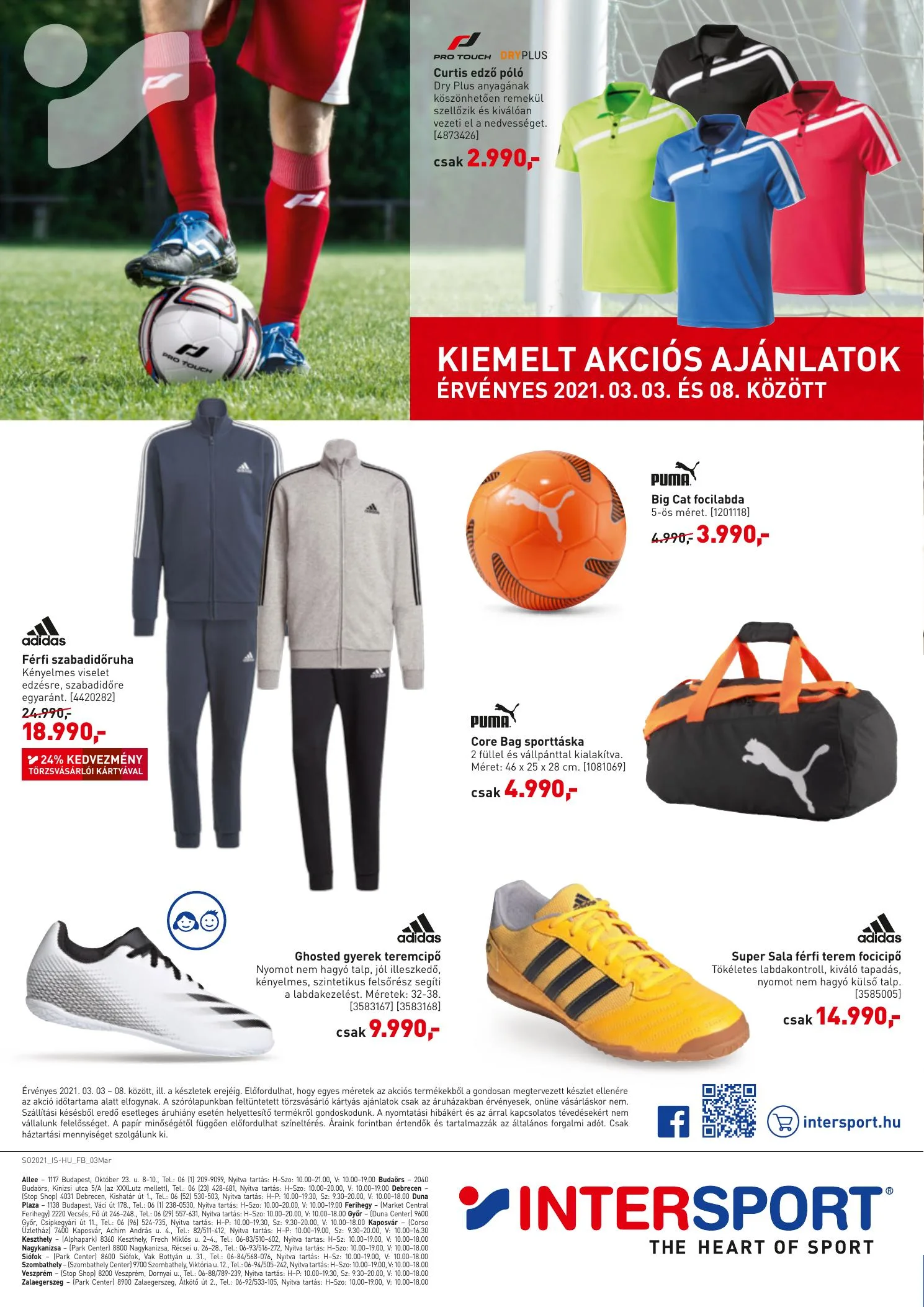Intersport akciós újság 03.03–03.08 – 8. oldal