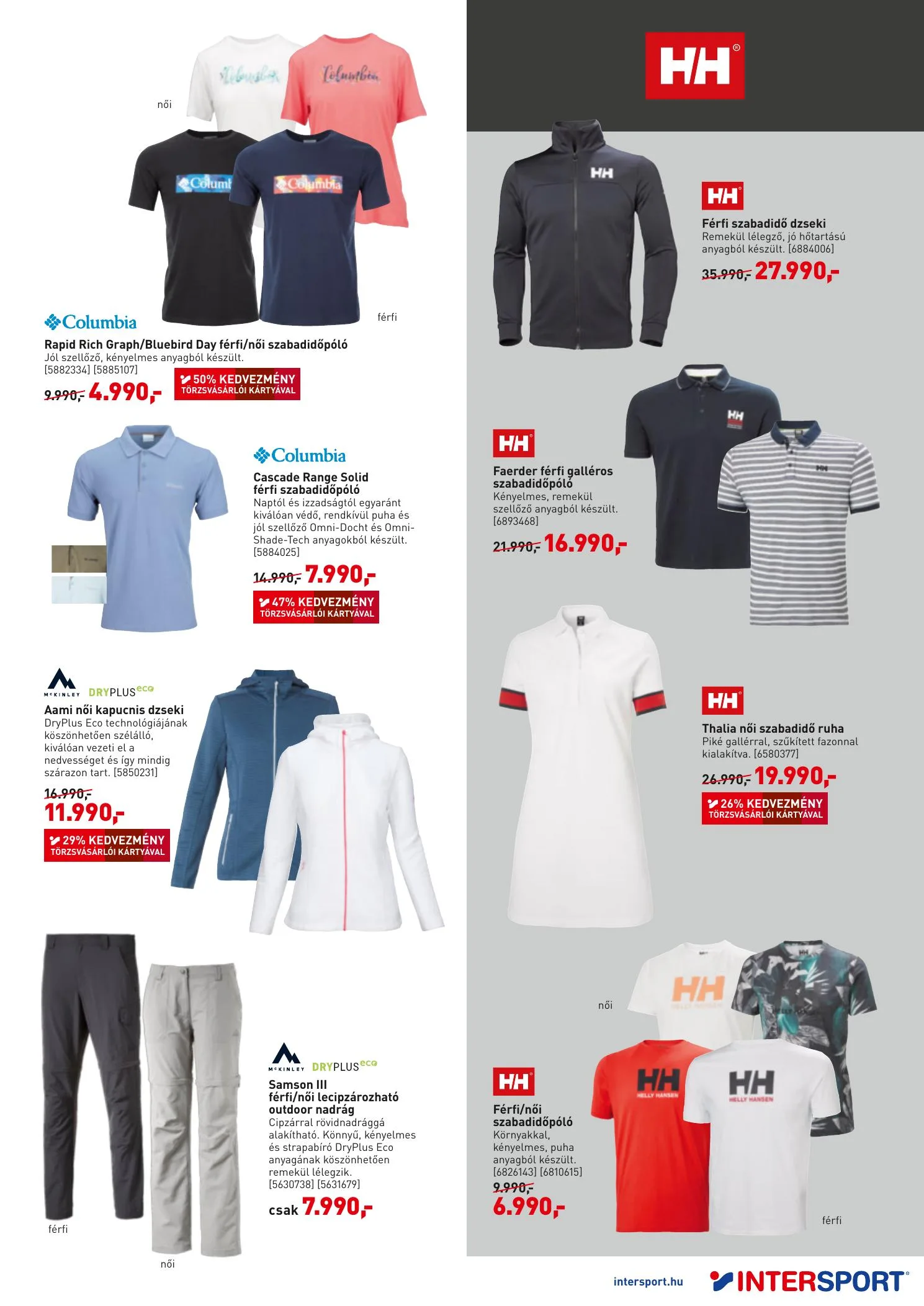 Intersport akciós újság 04.27–05.03 – 7. oldal