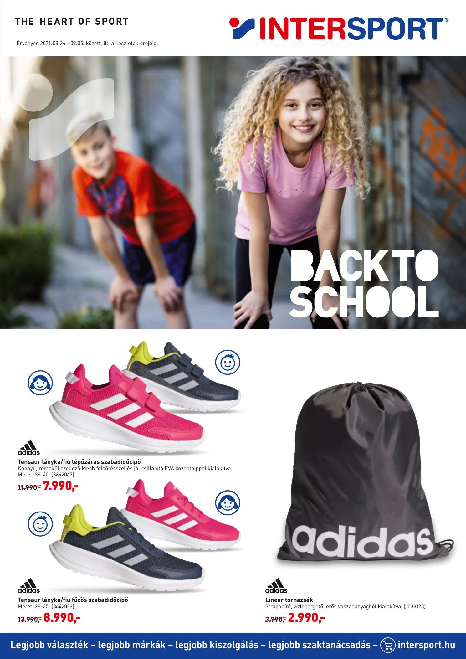 Intersport akciós újság 08.24–09.05