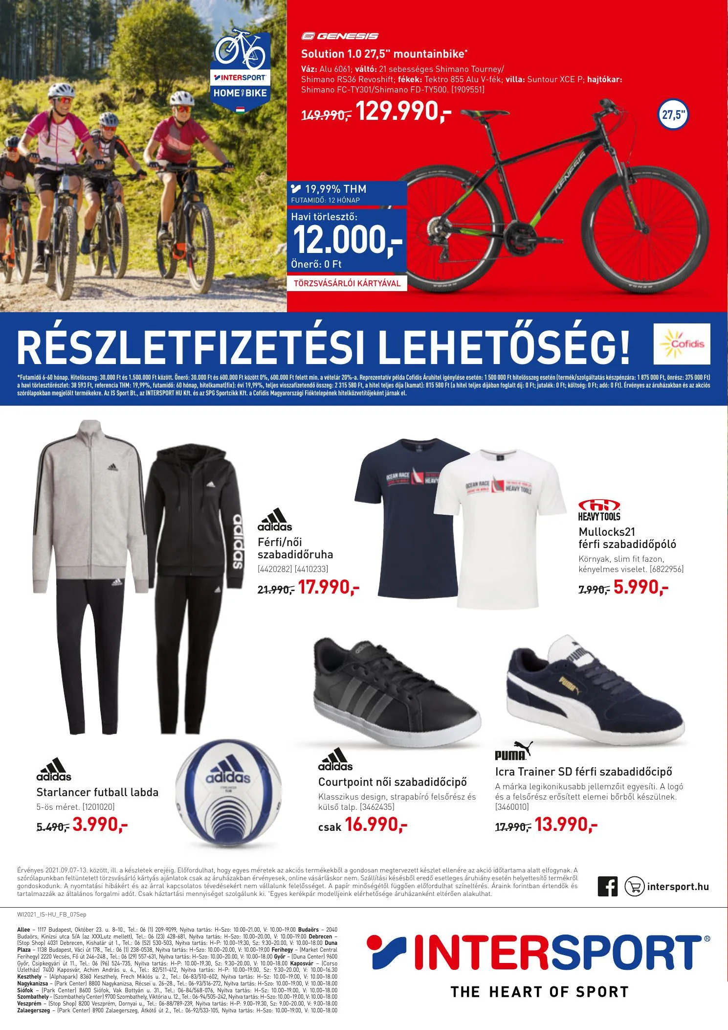 Intersport akciós újság 09.07–09.13 – 8. oldal