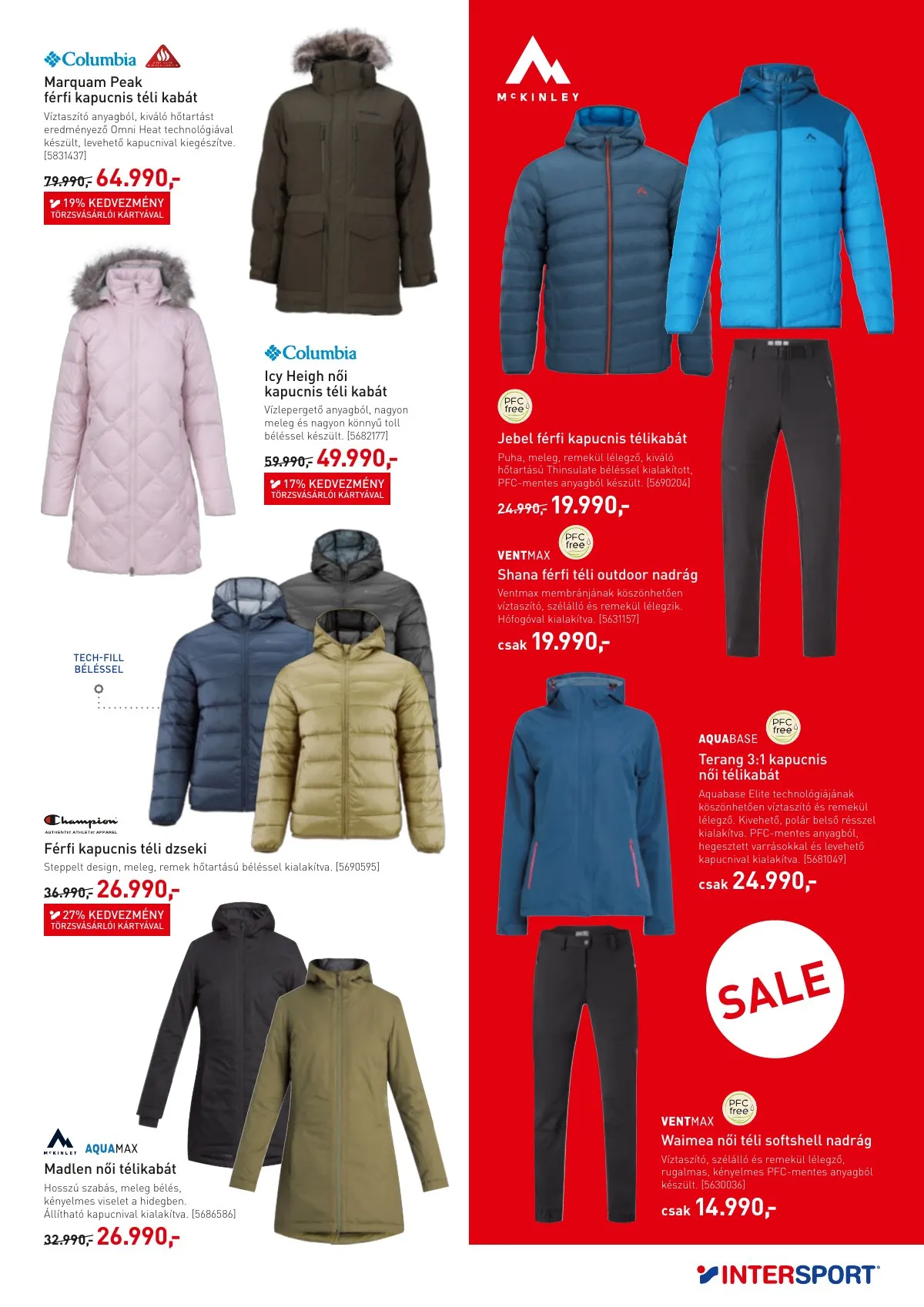 Intersport akciós újság 01.11–01.11 – 3. oldal