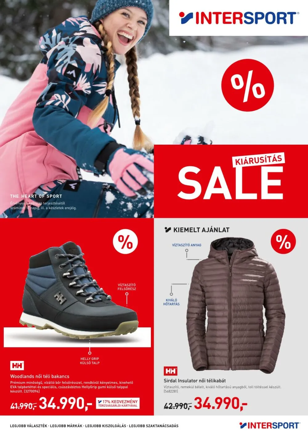 Intersport akciós újság 01.11–01.17