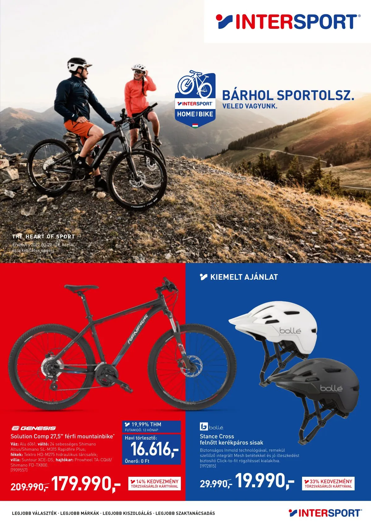 Intersport akciós újság 03.22–03.28
