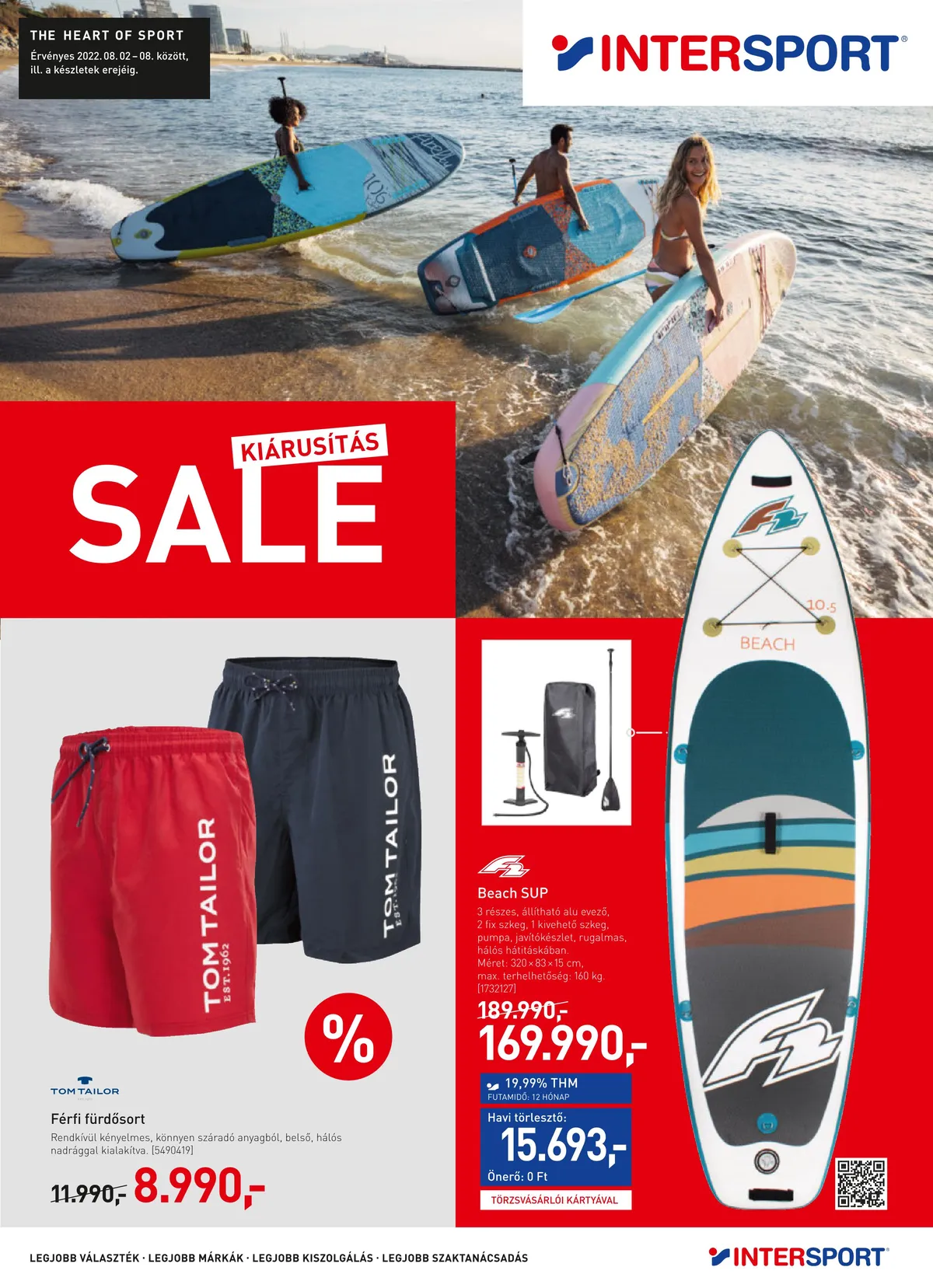 Intersport akciós újság 08.02–08.08