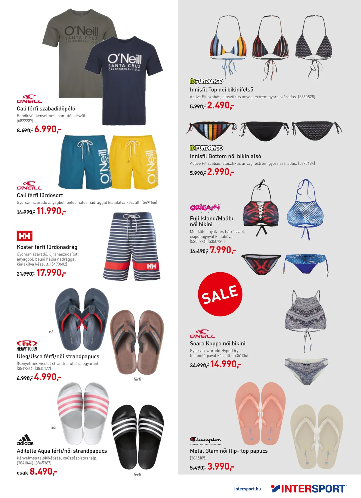 Intersport akciós újság 08.02–08.08 – 3. oldal