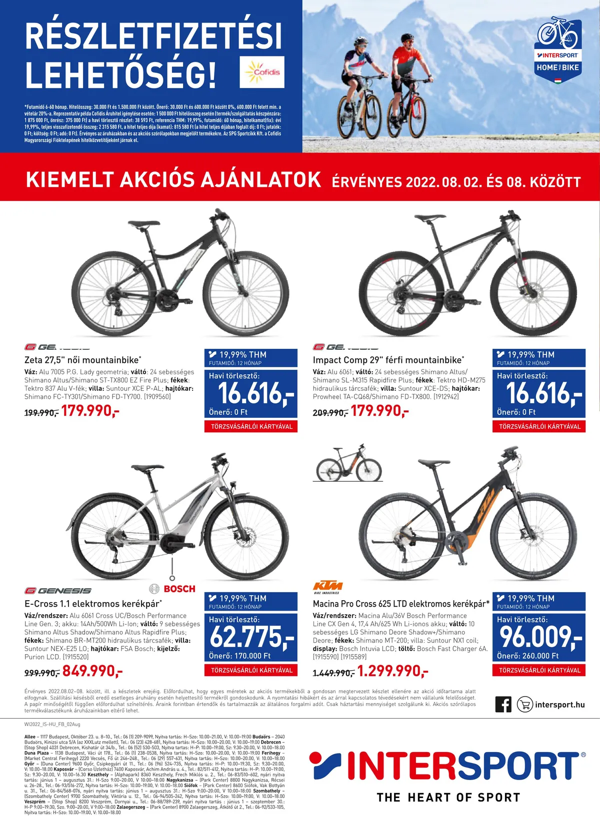 Intersport akciós újság 08.02–08.08 – 8. oldal