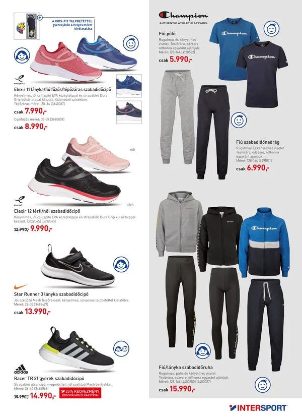 Intersport akciós újság 08.23–09.04 – 3. oldal