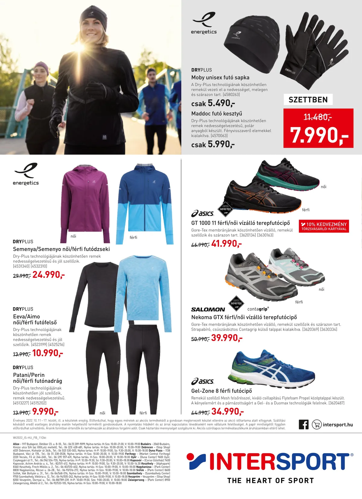 Intersport akciós újság 10.11–10.17 – 8. oldal