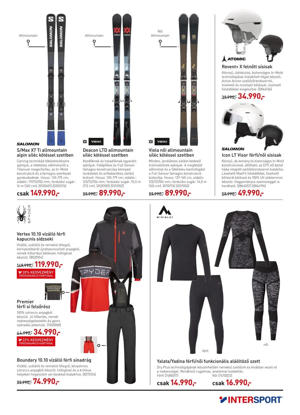 Intersport akciós újság 12.06–12.12 – 5. oldal