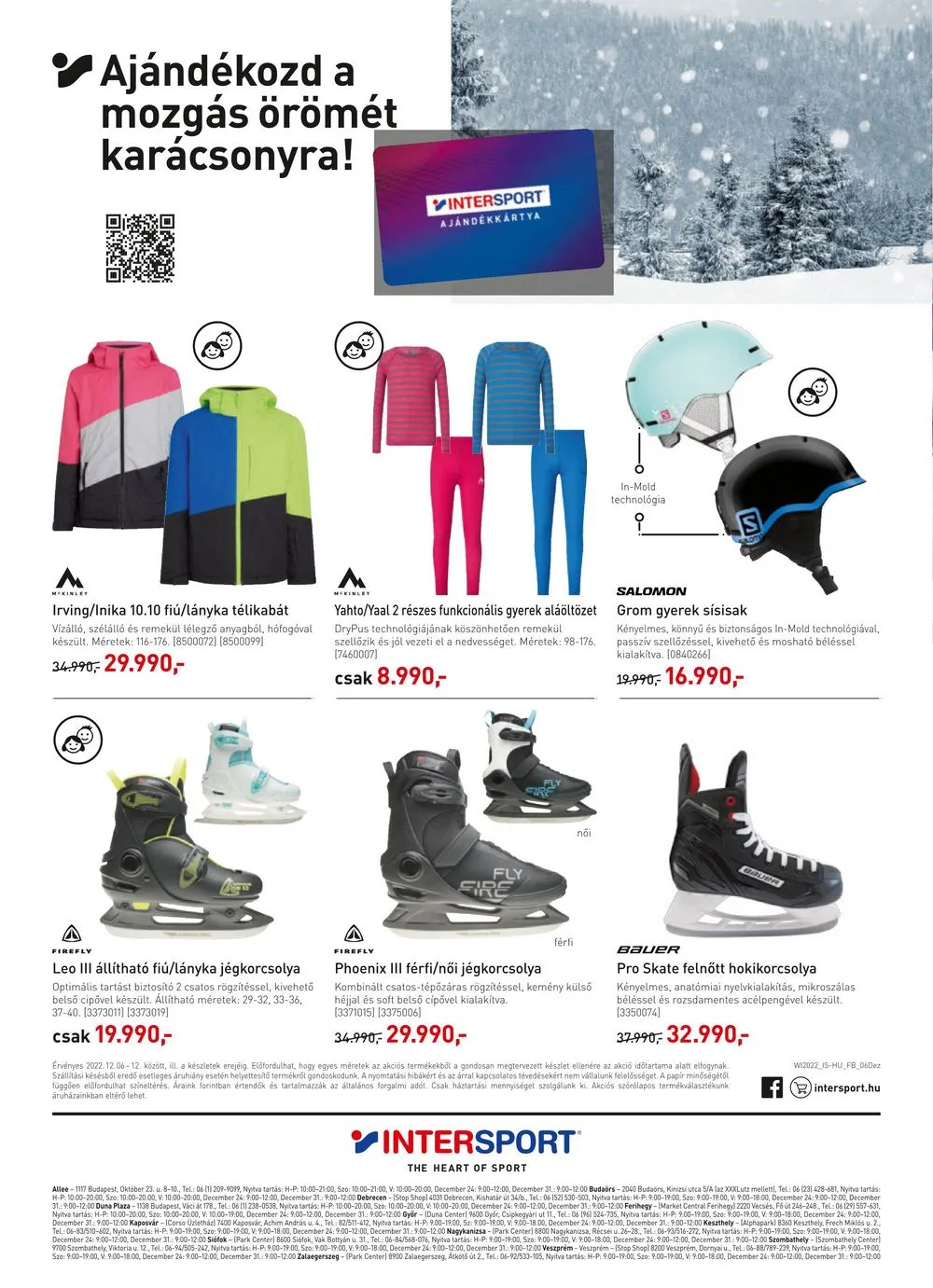 Intersport akciós újság 12.06–12.12 – 8. oldal