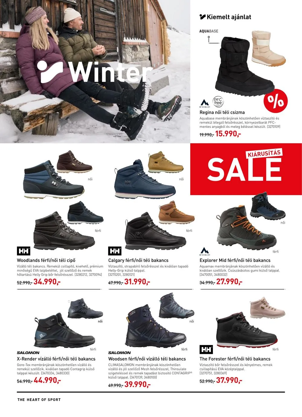Intersport akciós újság 01.10–01.16 – 4. oldal