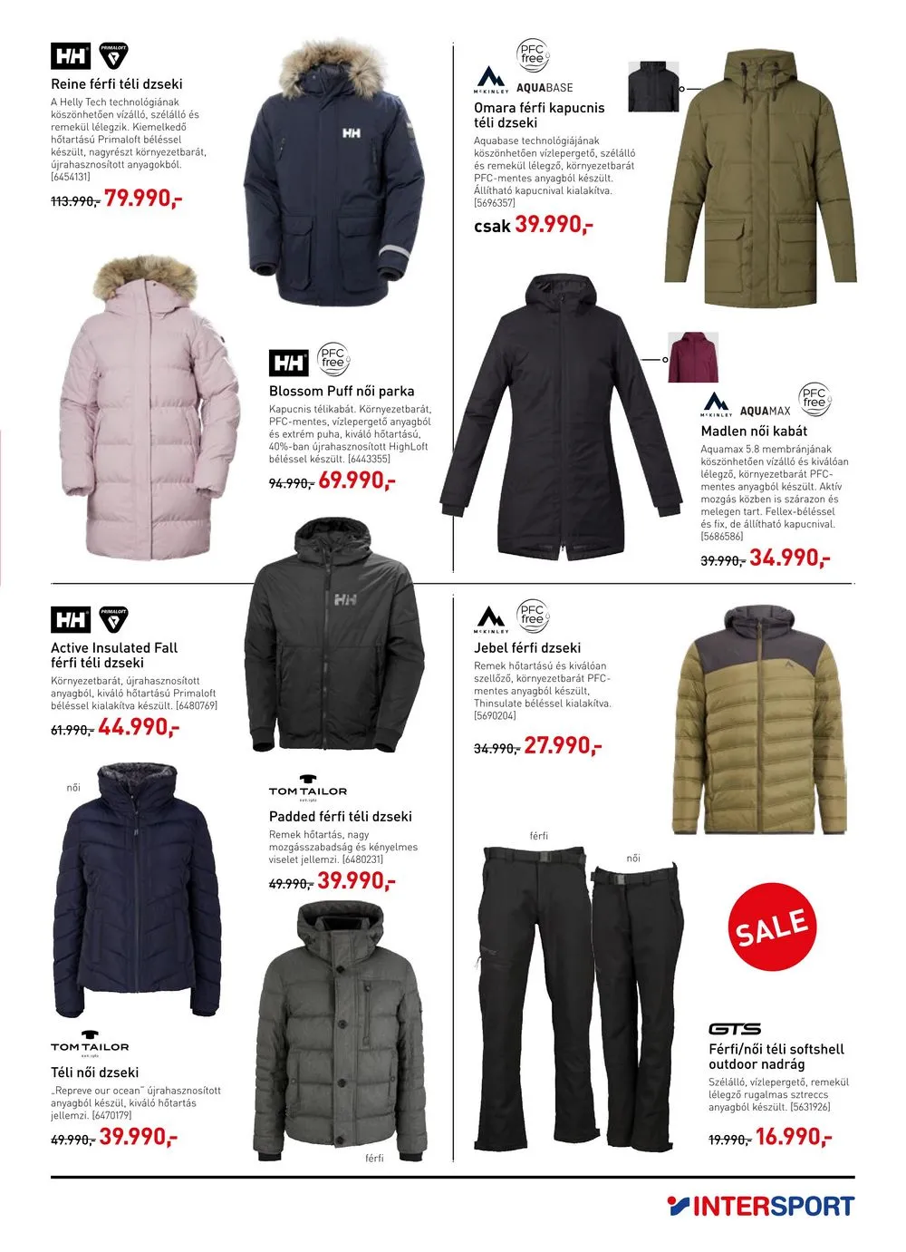 Intersport akciós újság 01.10–01.16 – 5. oldal