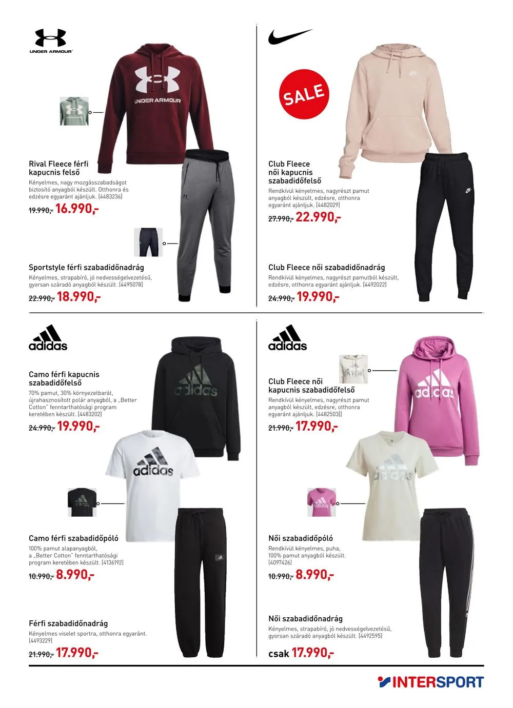Intersport akciós újság 01.10–01.16 – 7. oldal