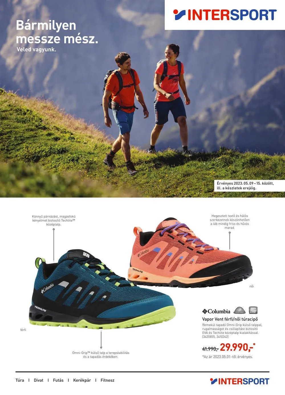 Intersport akciós újság 05.09–05.15