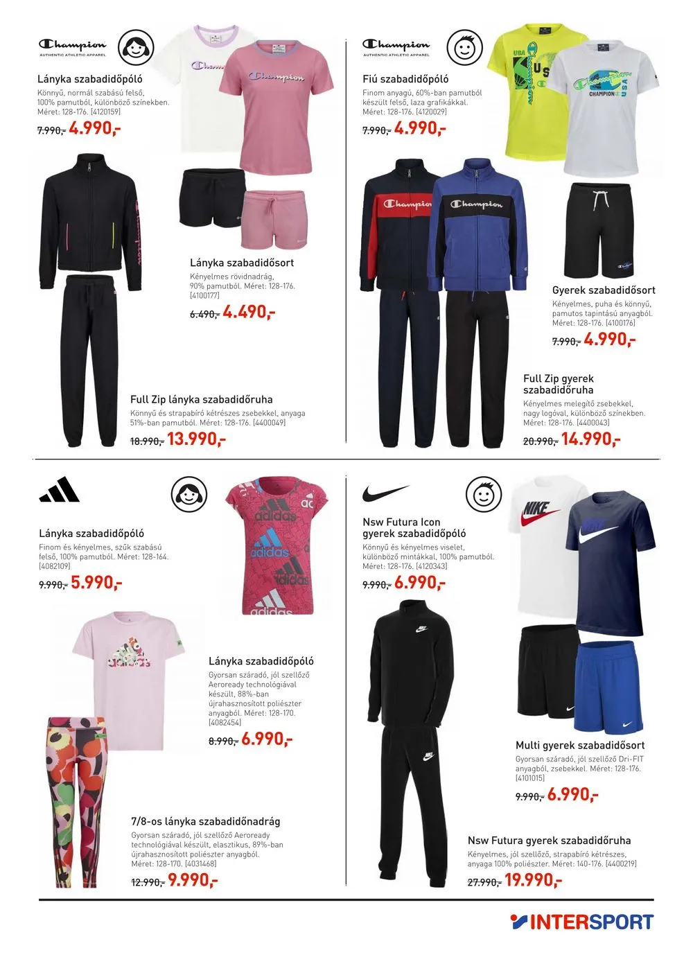 Intersport akciós újság 08.22–09.03 – 5. oldal