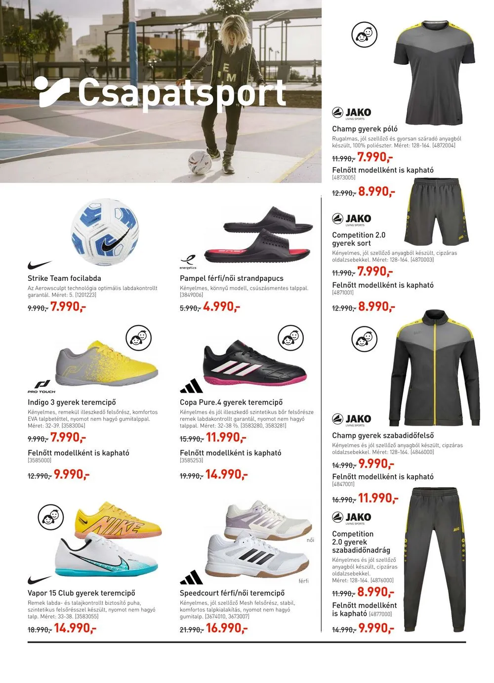Intersport akciós újság 08.22–09.03 – 6. oldal