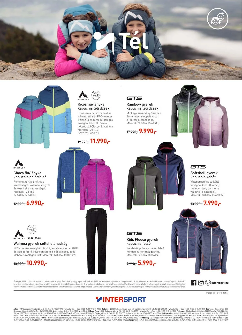 Intersport akciós újság 11.14–11.20 – 8. oldal