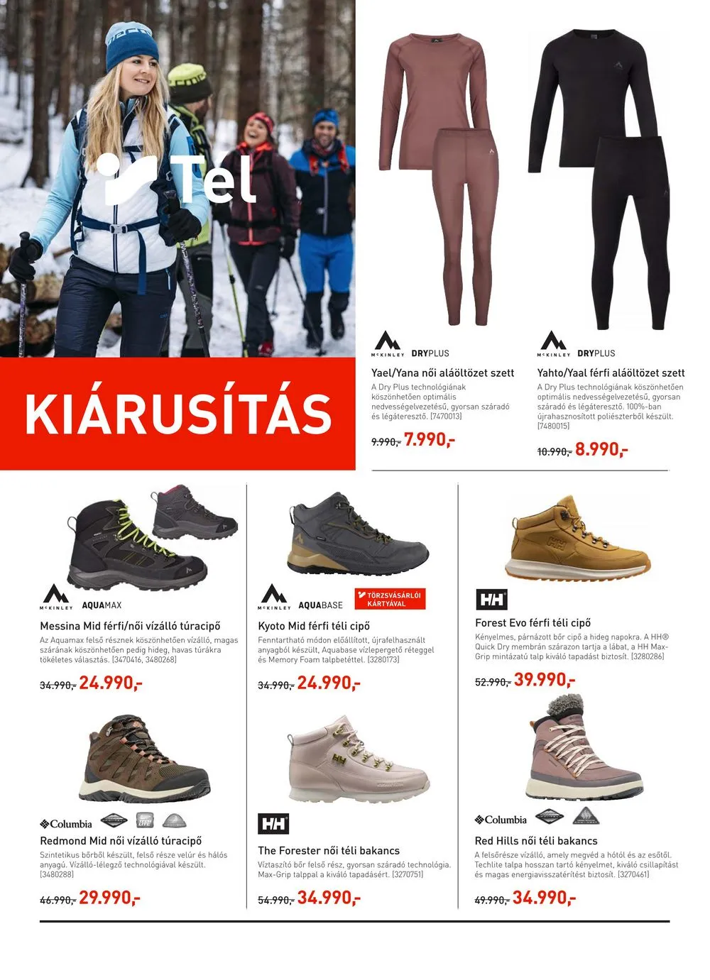Intersport akciós újság 01.09–01.15 – 4. oldal
