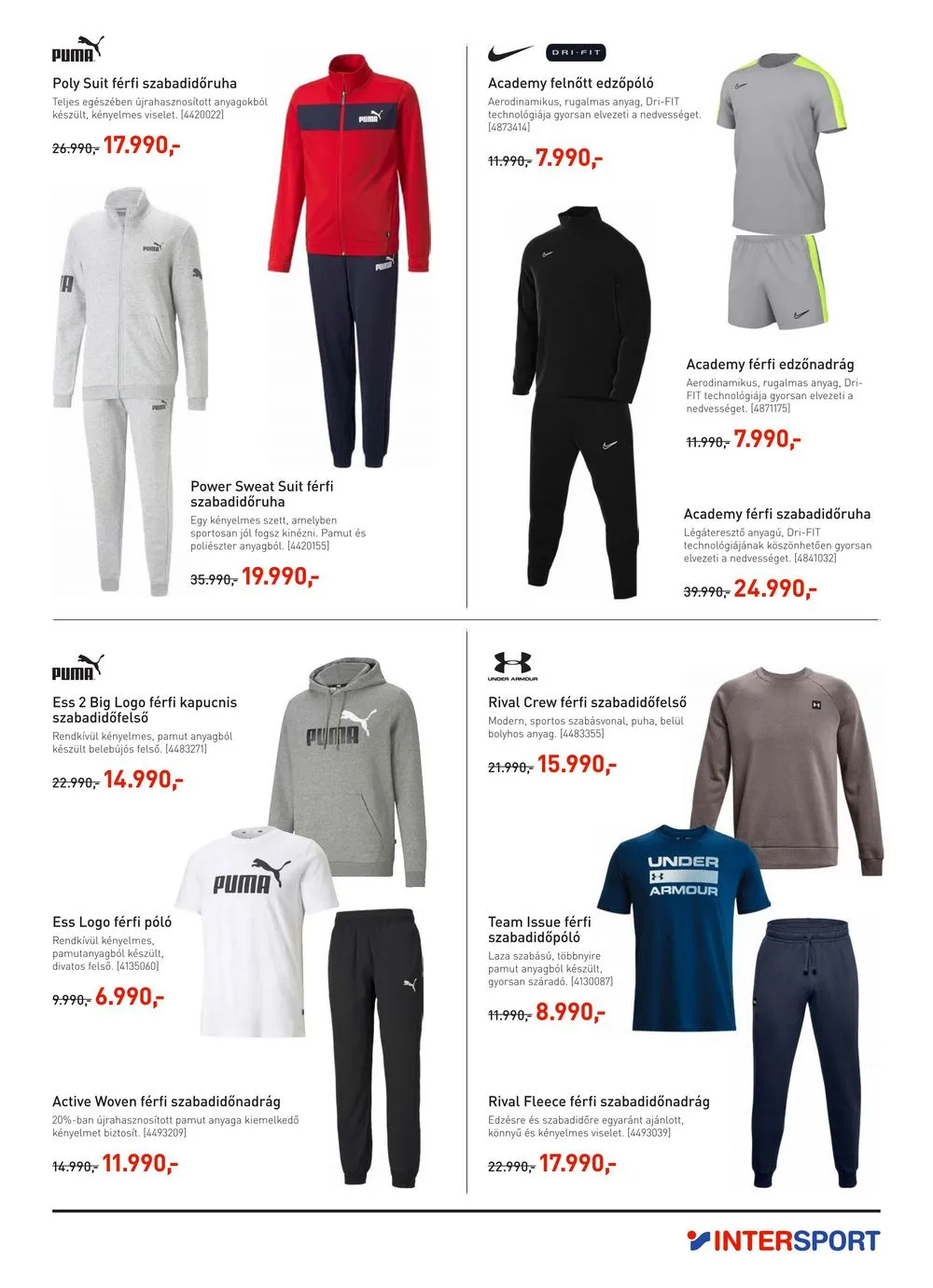Intersport akciós újság 01.09–01.15 – 7. oldal