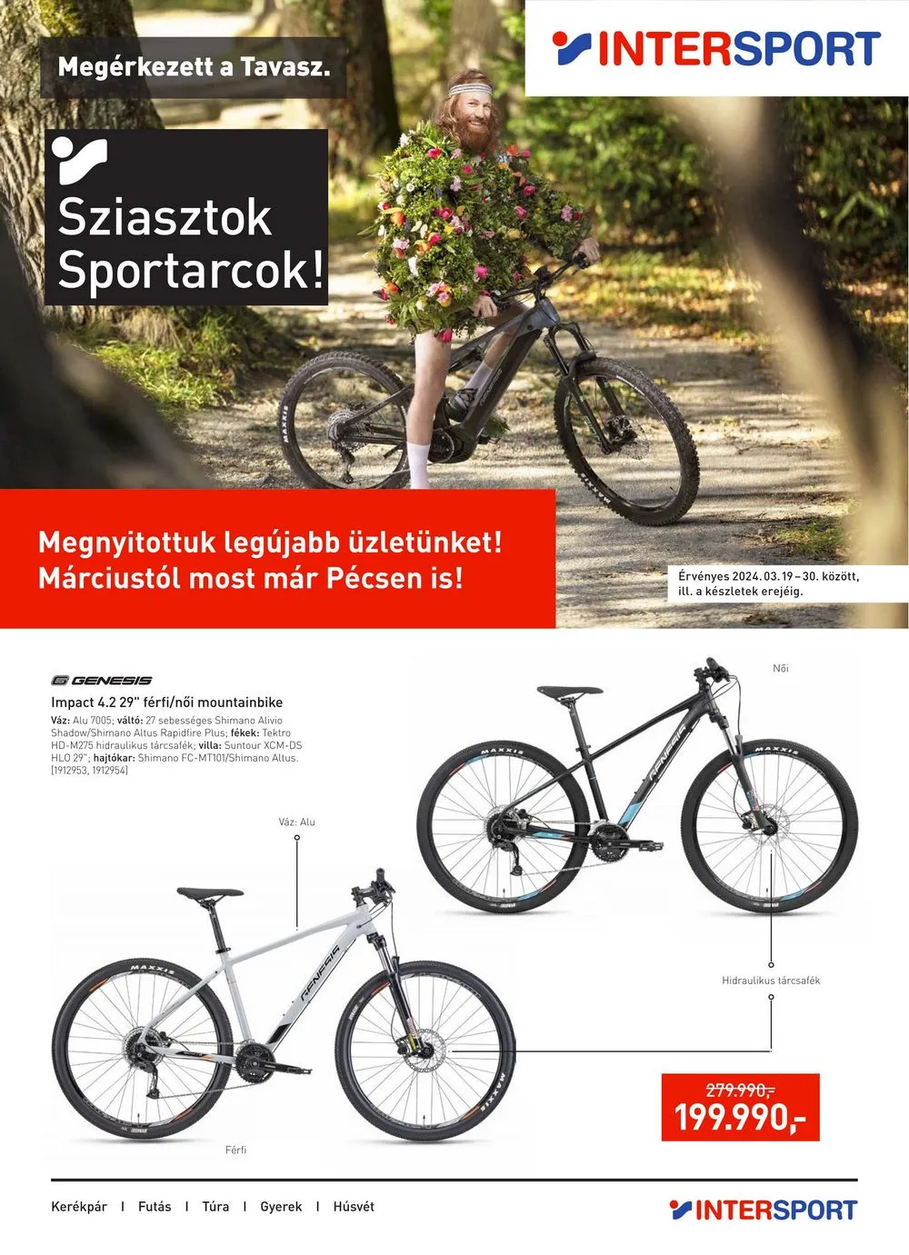 Intersport akciós újság 03.19–03.30