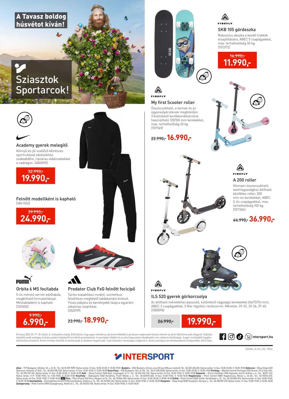 Intersport akciós újság 03.19–03.30 – 12. oldal