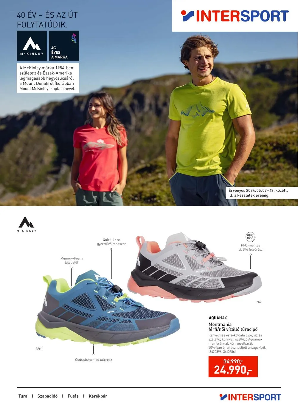 Intersport akciós újság 05.07–05.13