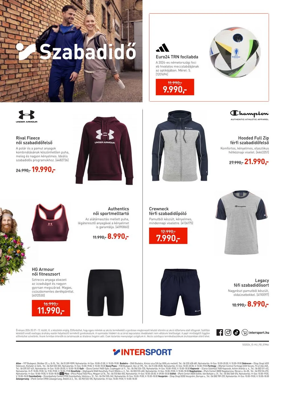 Intersport akciós újság 05.07–05.13 – 8. oldal
