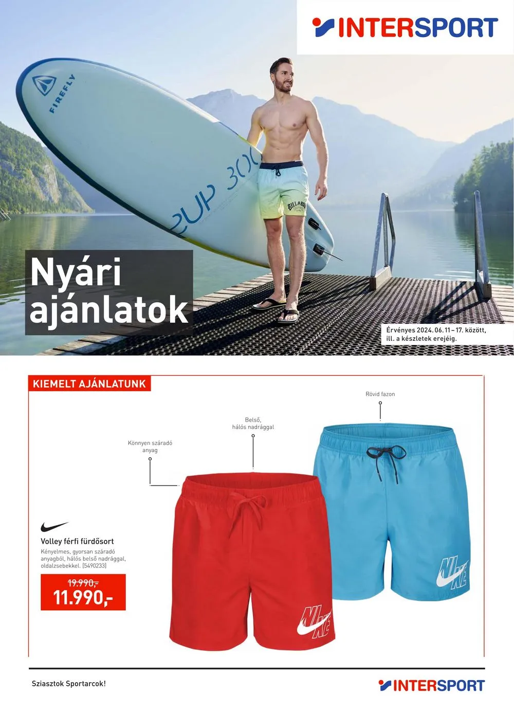 Intersport akciós újság 06.11–06.17
