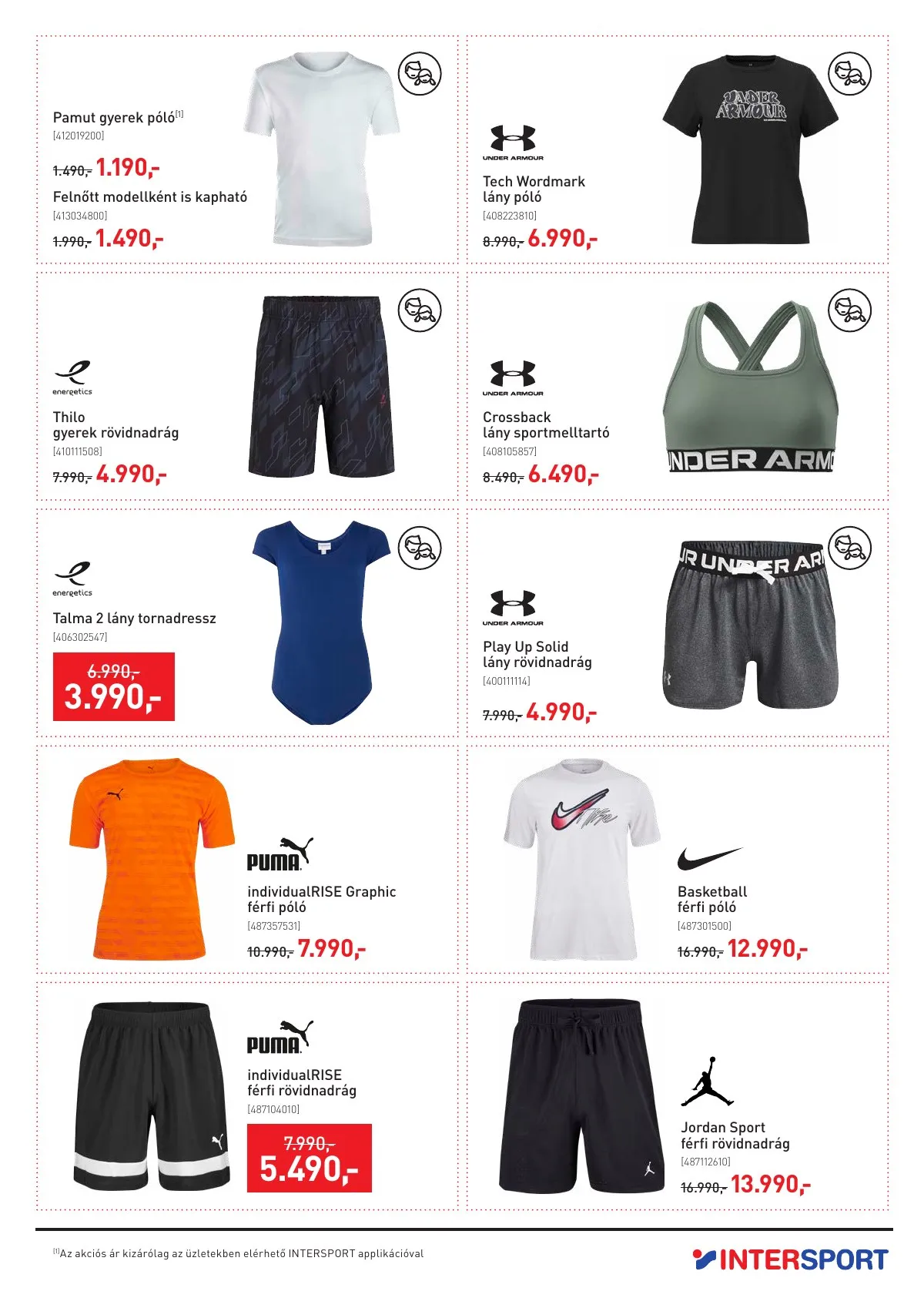 Intersport akciós újság 08.05–08.17 – 7. oldal