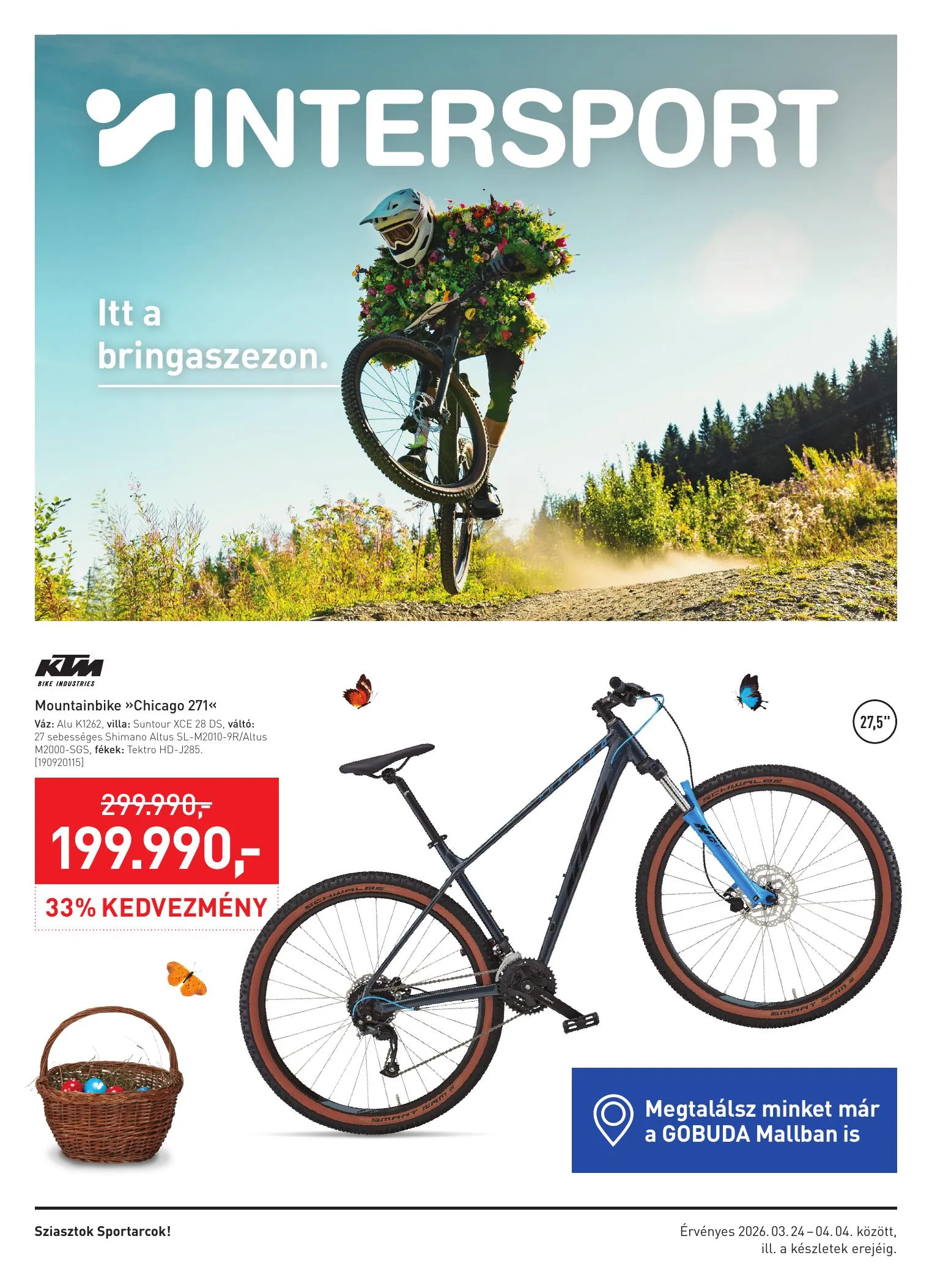 Intersport akciós újság 03.24–04.04