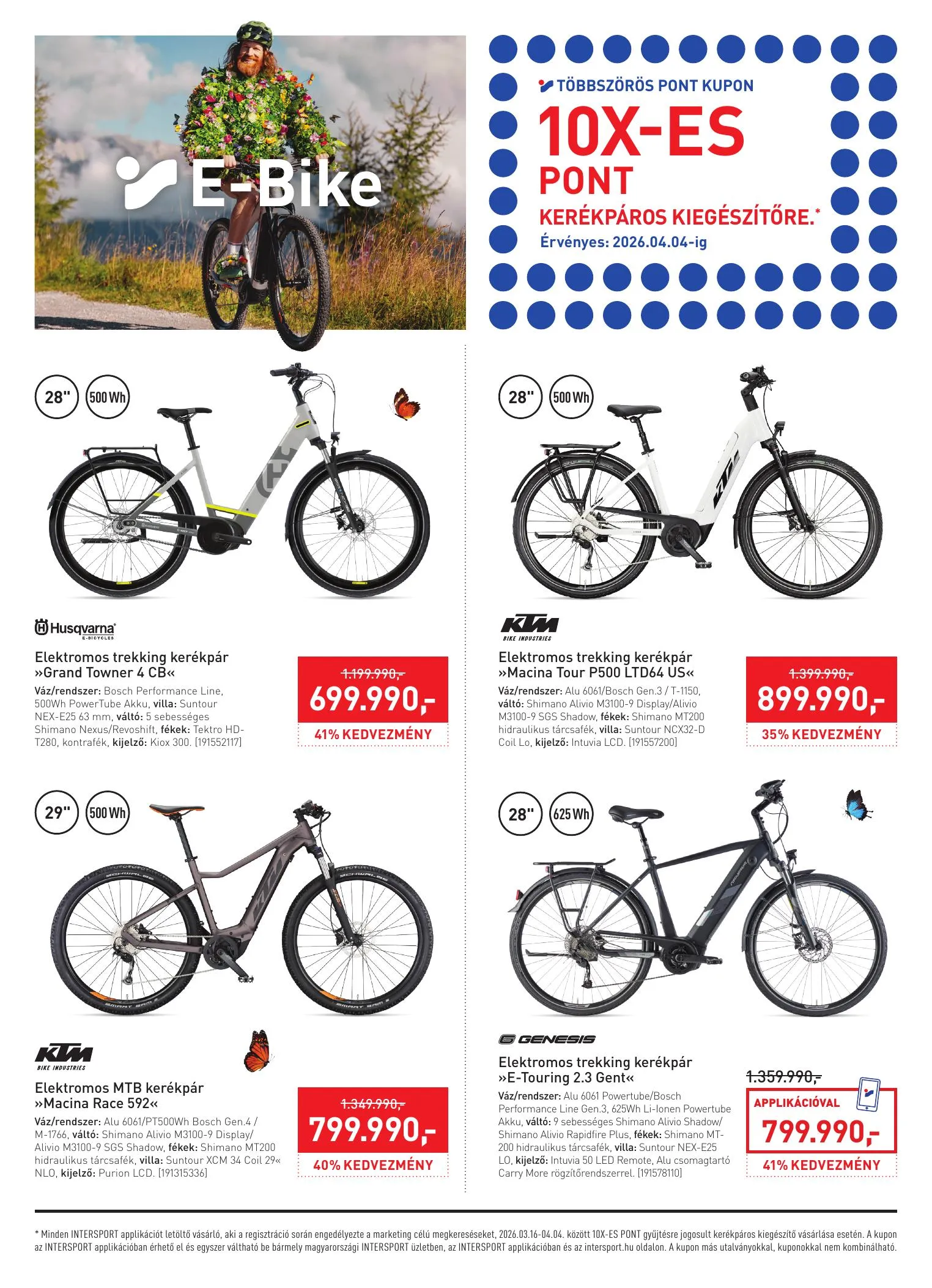 Intersport akciós újság 03.24–04.04 – 4. oldal