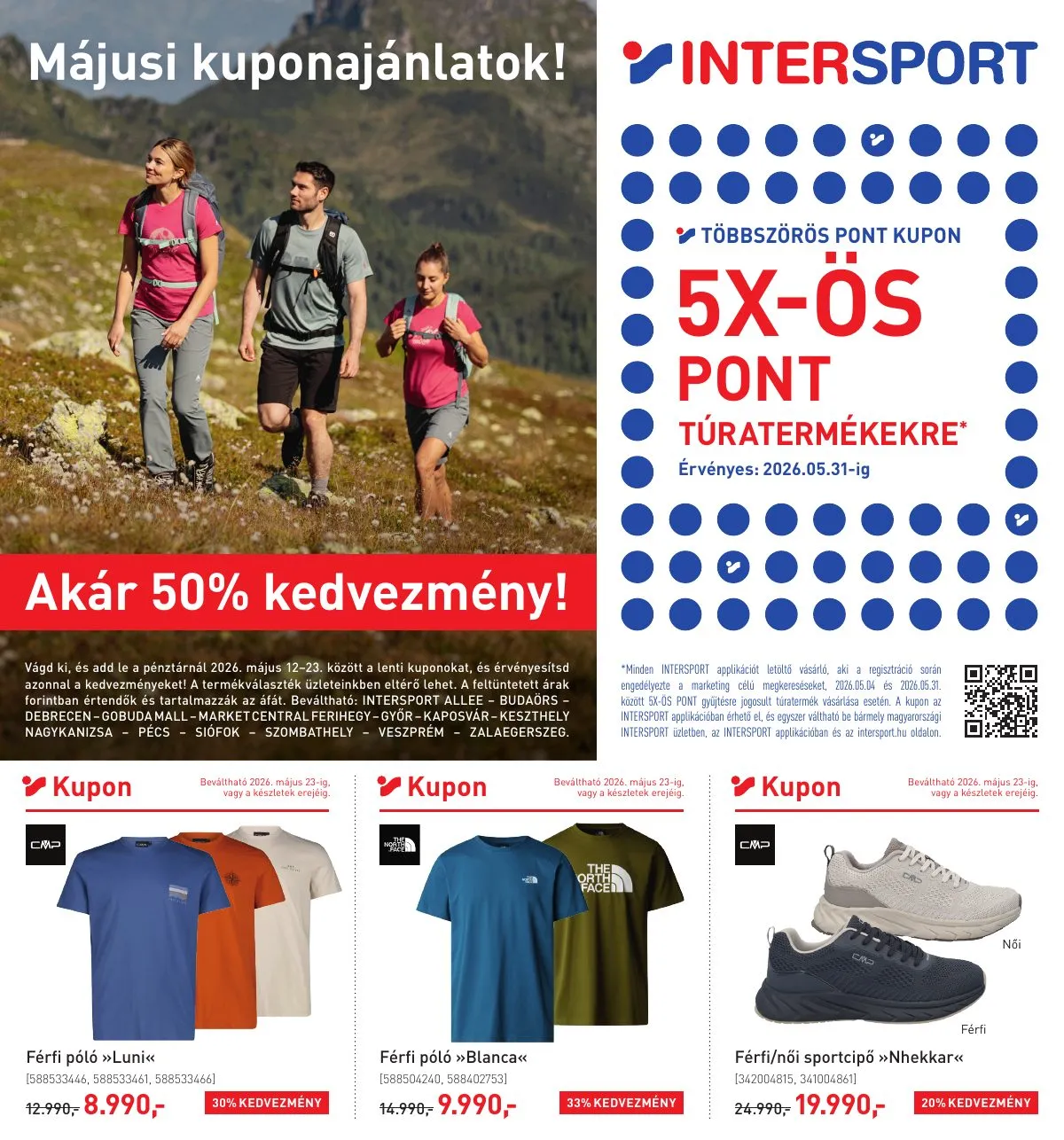 Intersport akciós újság 05.12–05.23