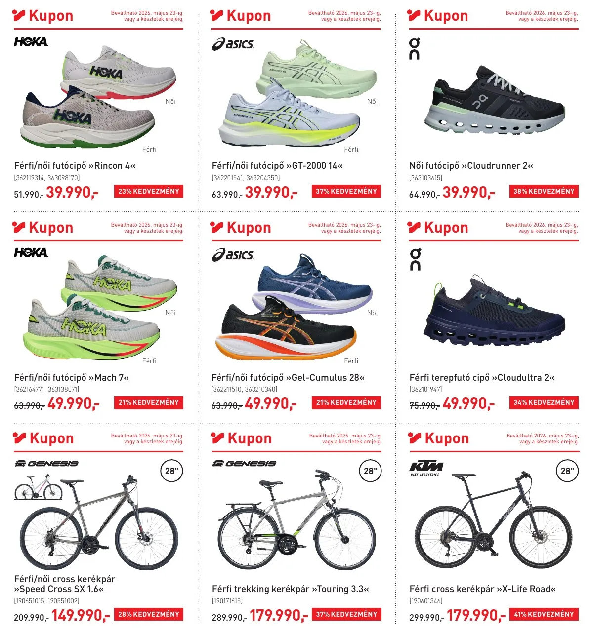 Intersport akciós újság 05.12–05.23 – 3. oldal