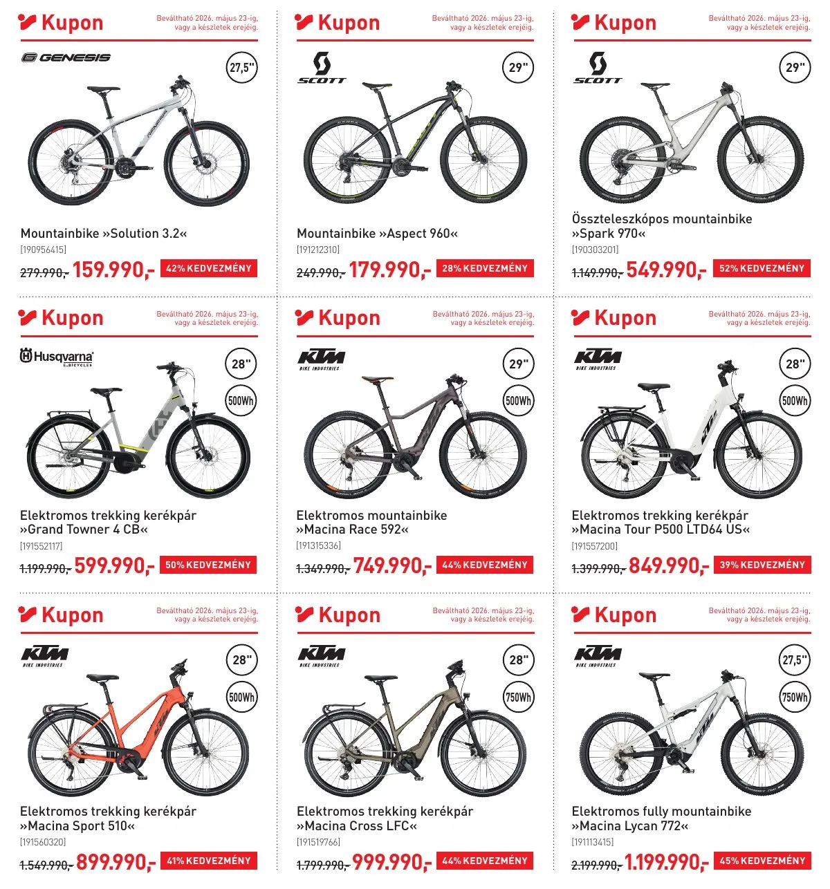 Intersport akciós újság 05.12–05.23 – 4. oldal