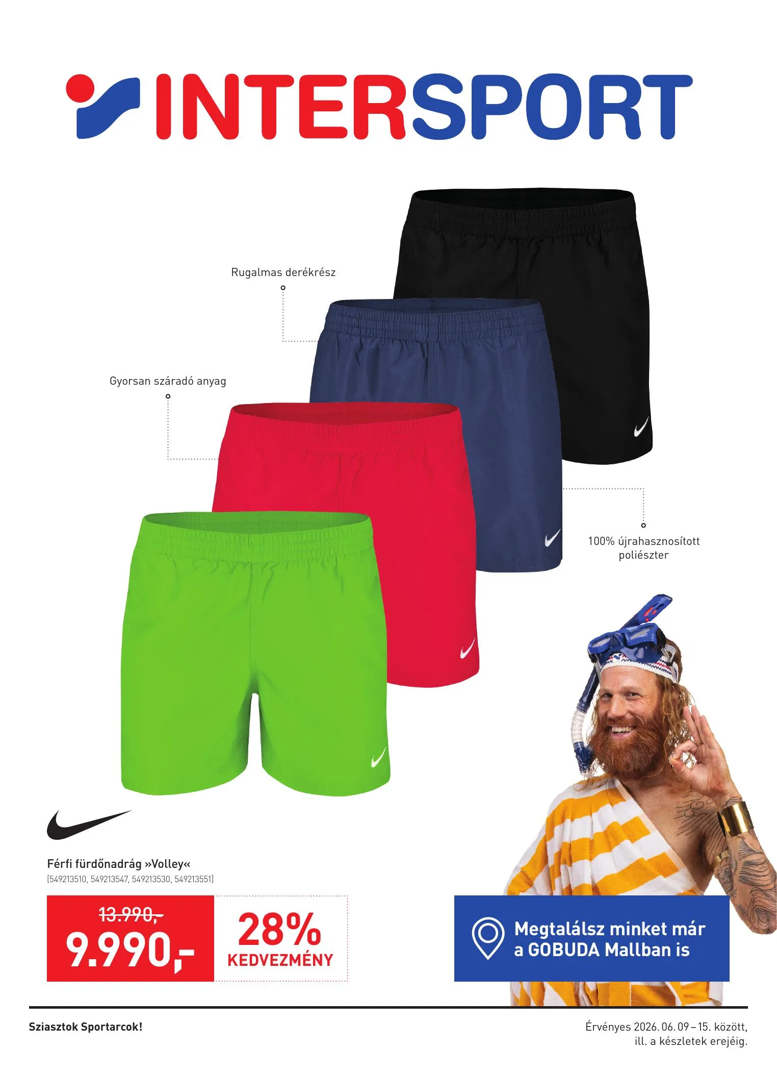 Intersport akciós újság 06.09–06.15