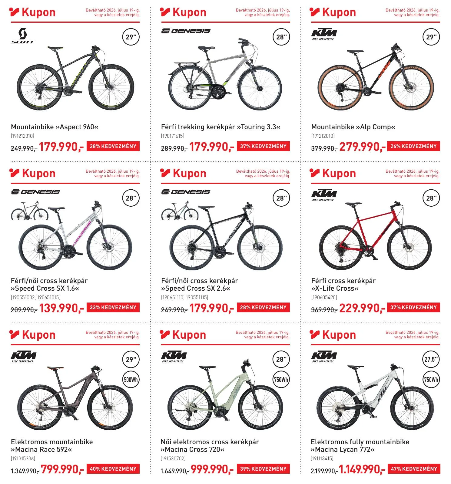Intersport akciós újság 07.07–07.19 – 4. oldal