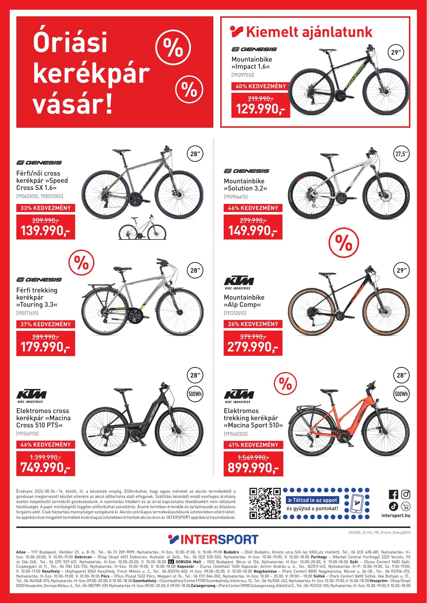 Intersport akciós újság 08.04–08.16 – 8. oldal