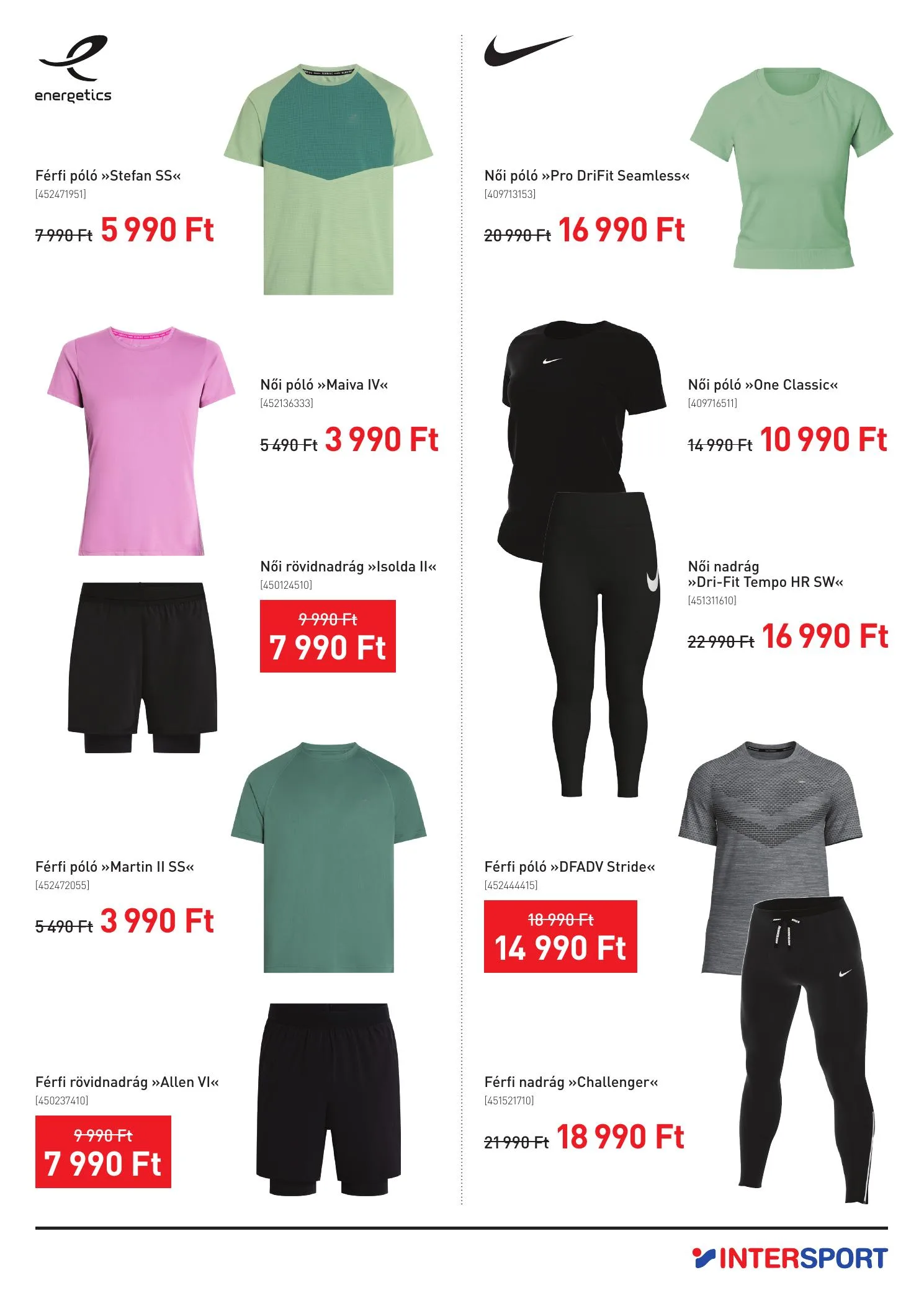 Intersport akciós újság 09.08–09.20 – 5. oldal