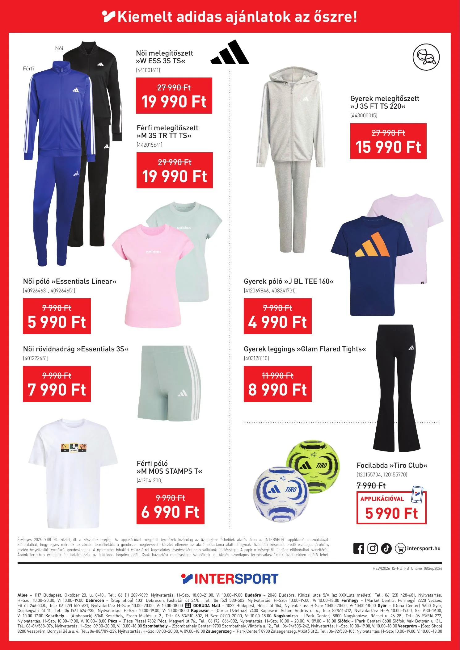 Intersport akciós újság 09.08–09.20 – 8. oldal