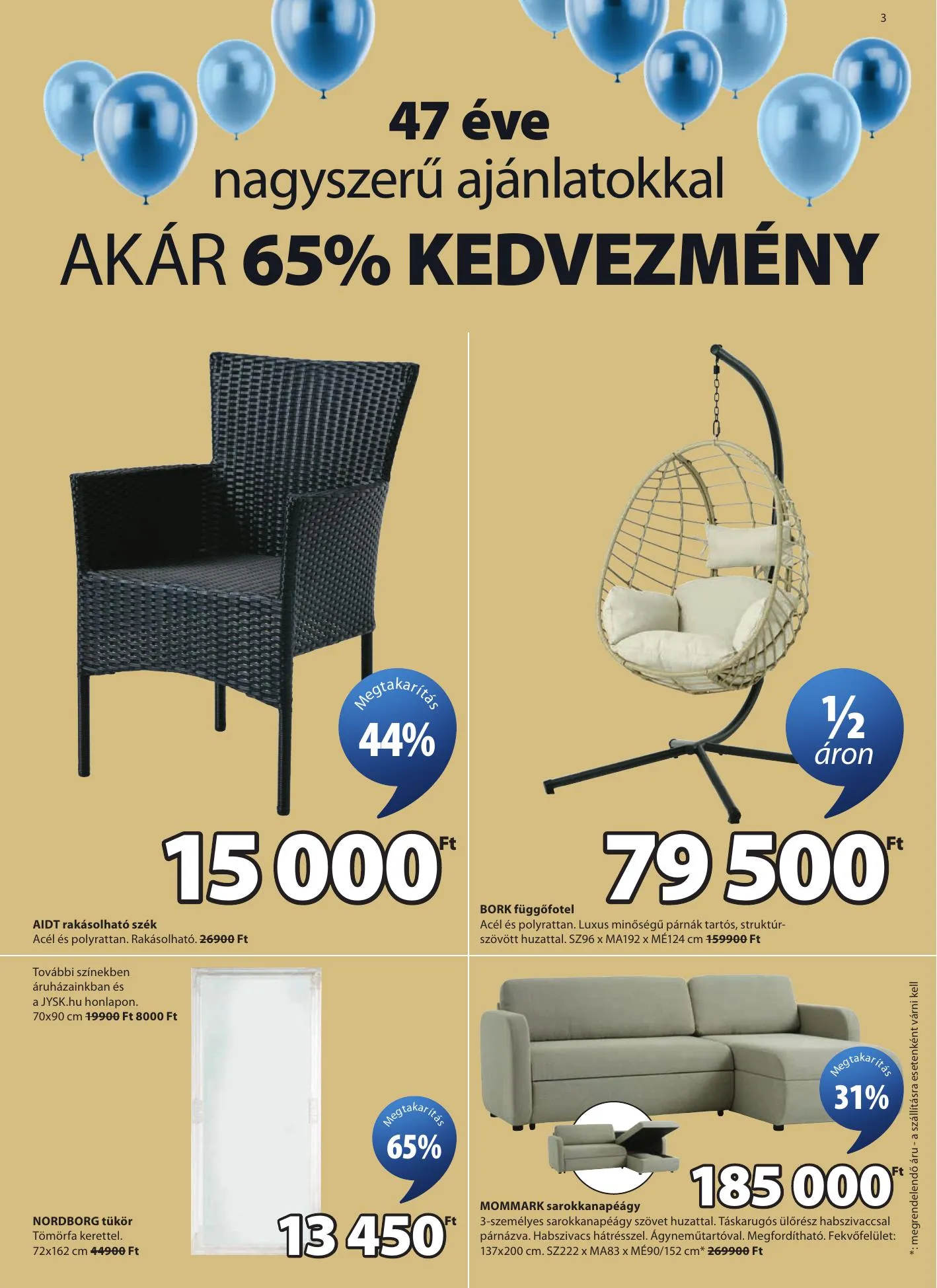 JYSK akciós újság 04.08–05.17 – 4. oldal