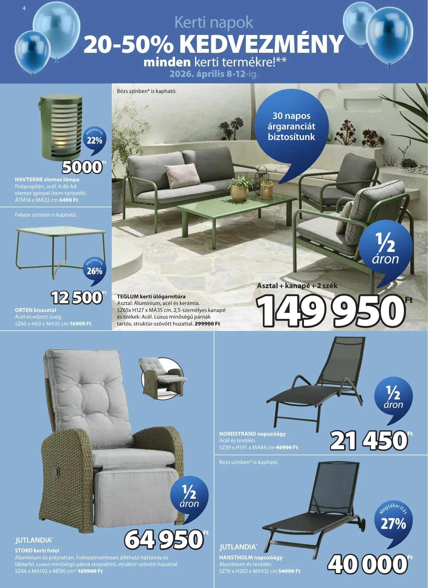 JYSK akciós újság 04.08–05.17 – 5. oldal