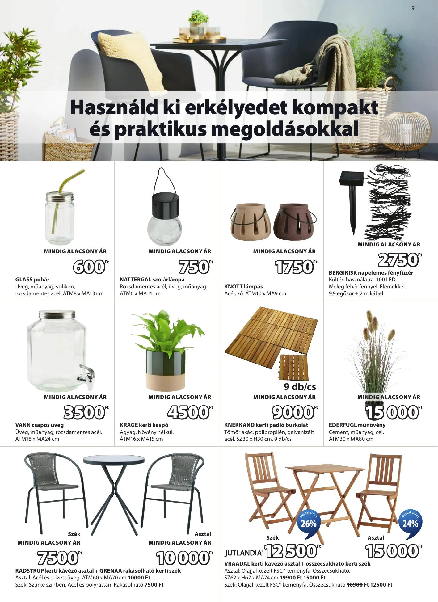 JYSK akciós újság 06.03–06.21 – 10. oldal