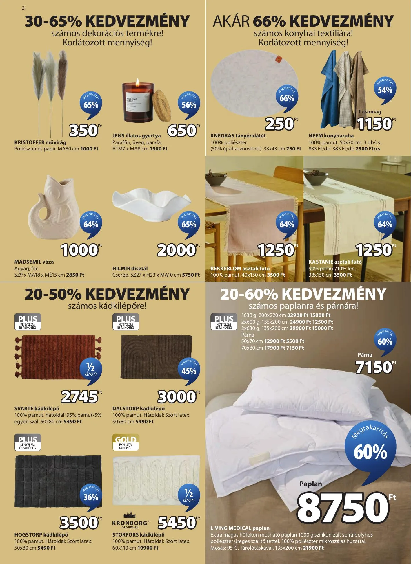 JYSK akciós újság 06.03–06.21 – 3. oldal