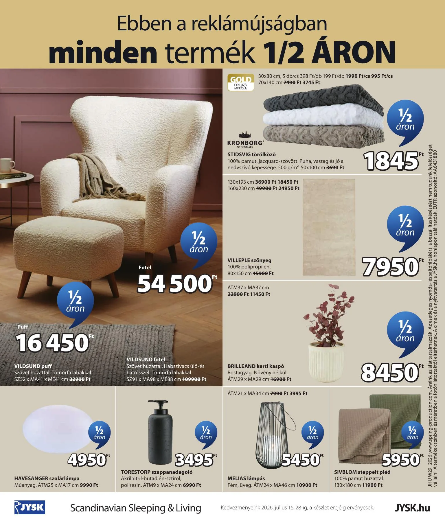 JYSK akciós újság 07.15–07.28 – 13. oldal