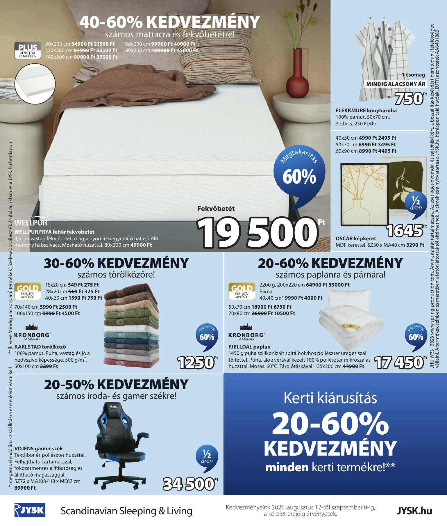 JYSK akciós újság 08.12–09.08 – 25. oldal