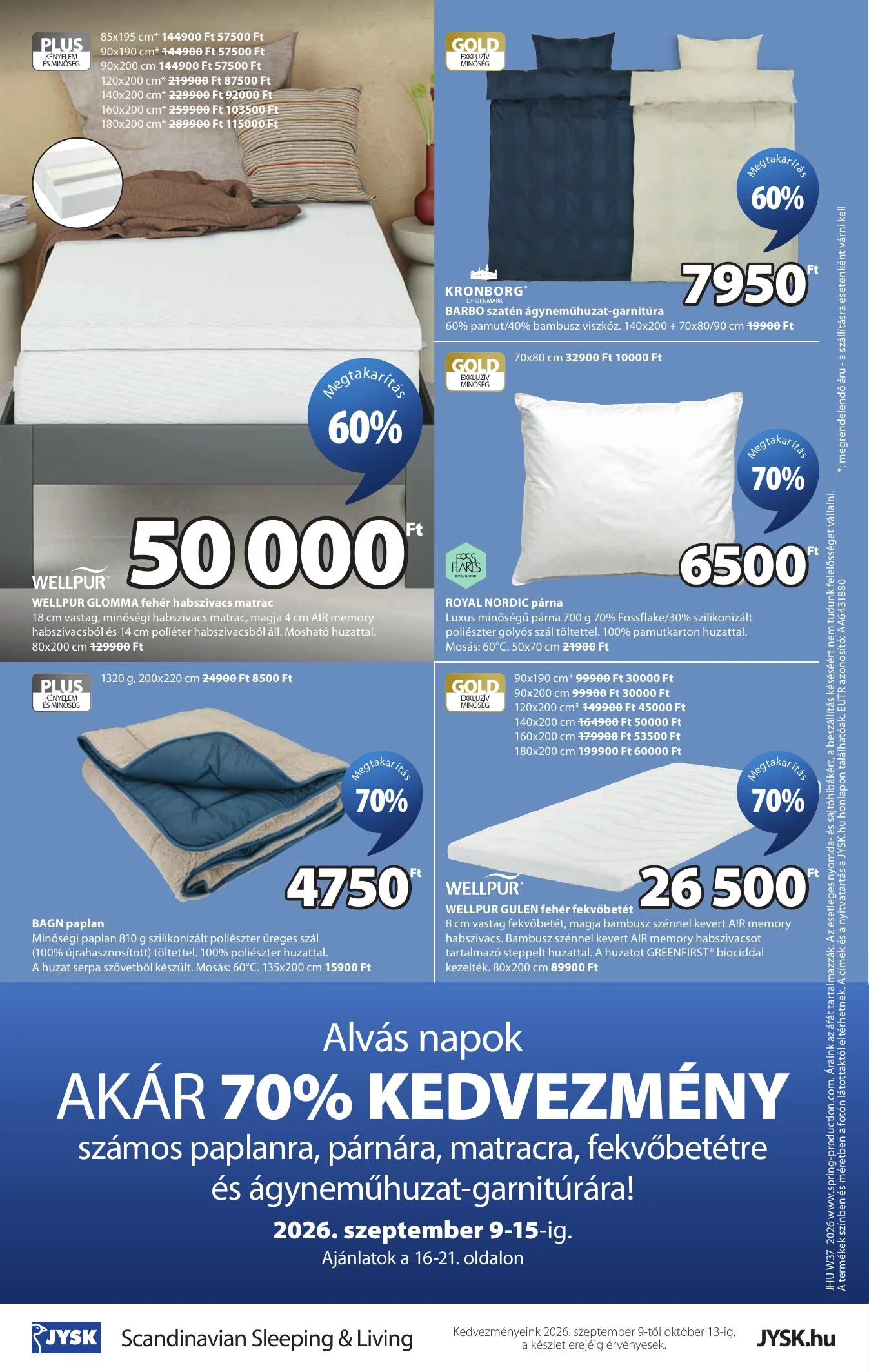 JYSK akciós újság Haloszoba 09.10–10.13 – 25. oldal
