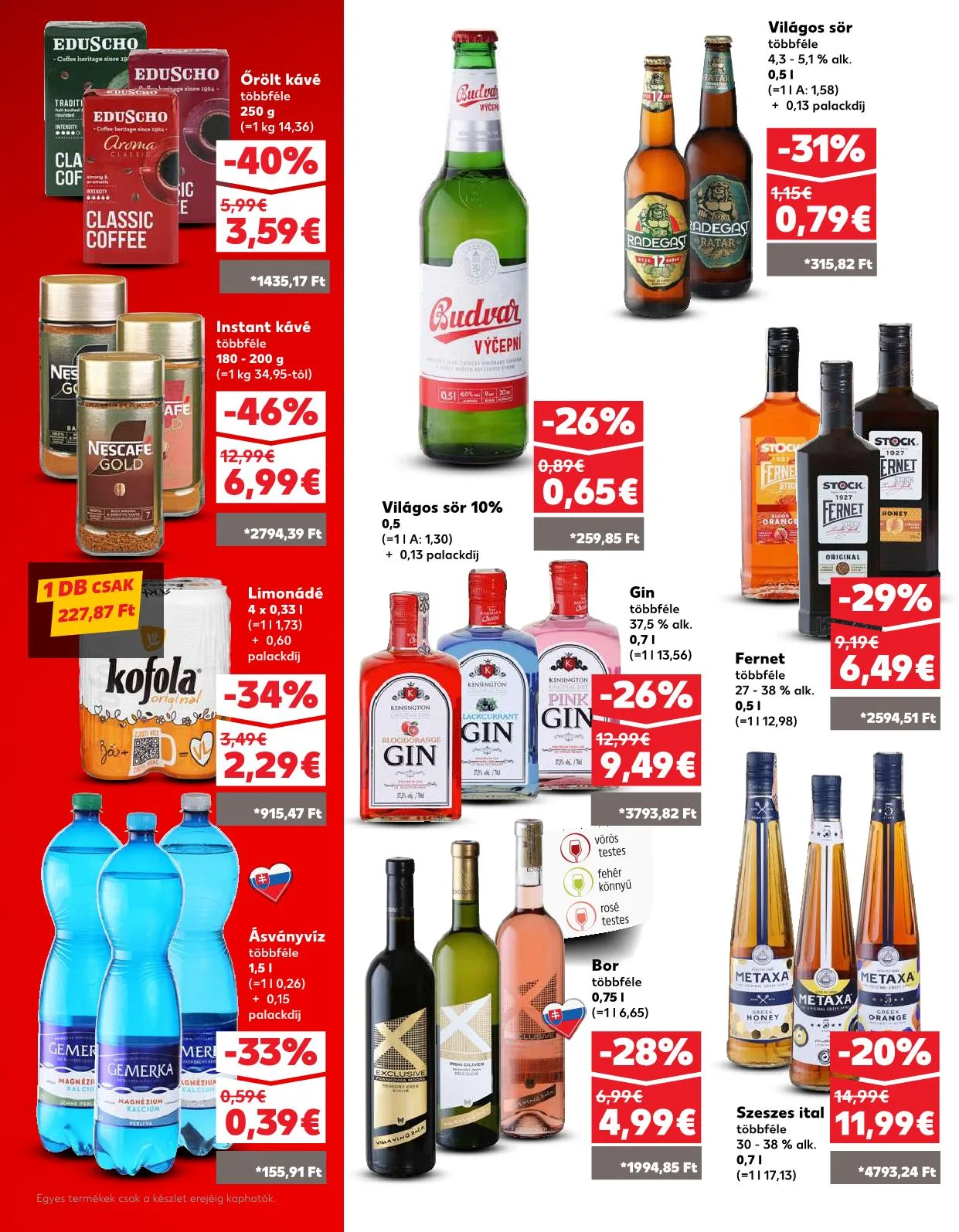 Kaufland akciós újság Dunaszerdahely nagymegyer 08.07–08.13 – 14. oldal